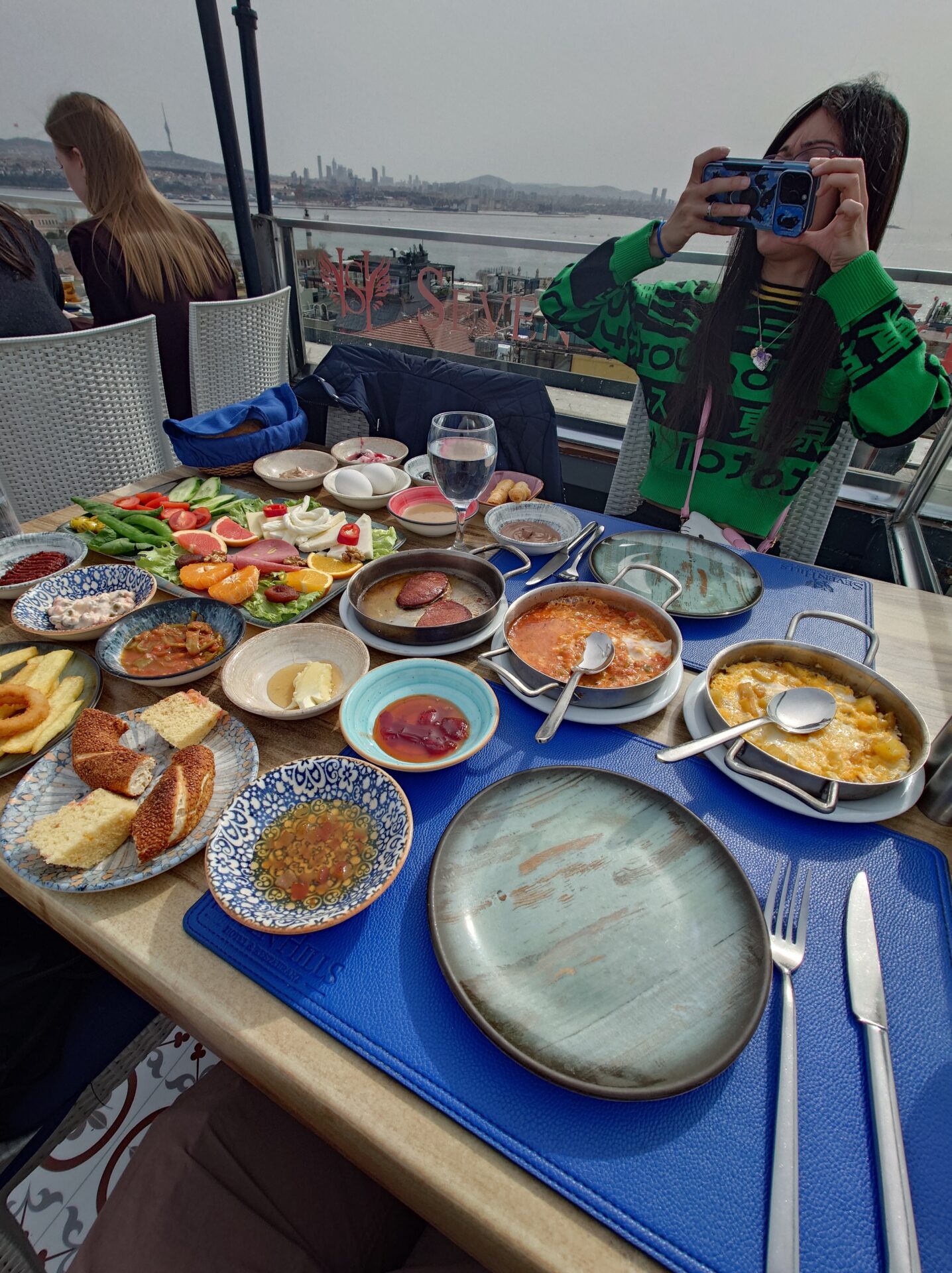 Delight Breakfast at the Seven Hills Restaurant in Istanbul