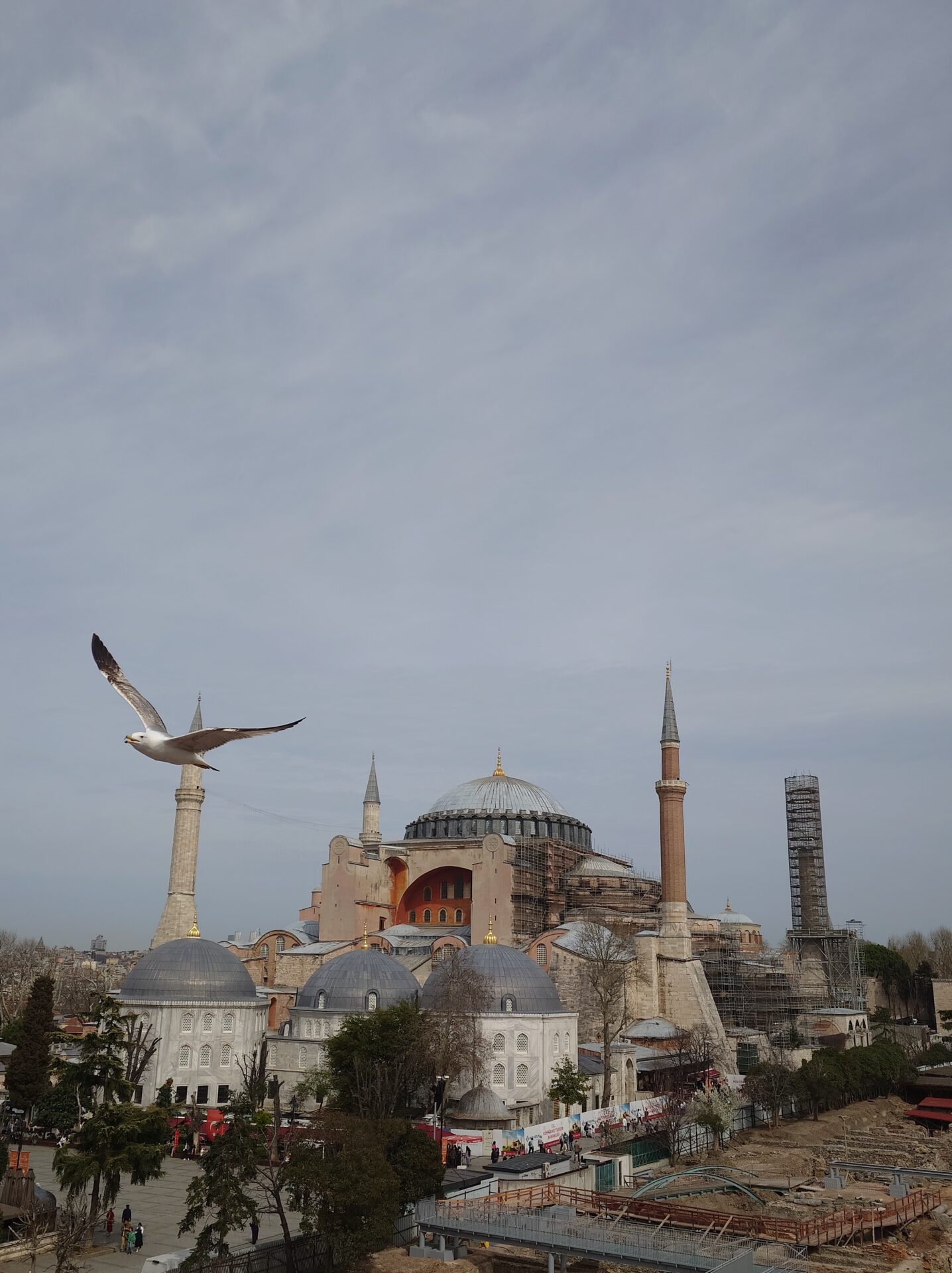 Another great mosque view from the Seven Hills Restaurant in Istanbul