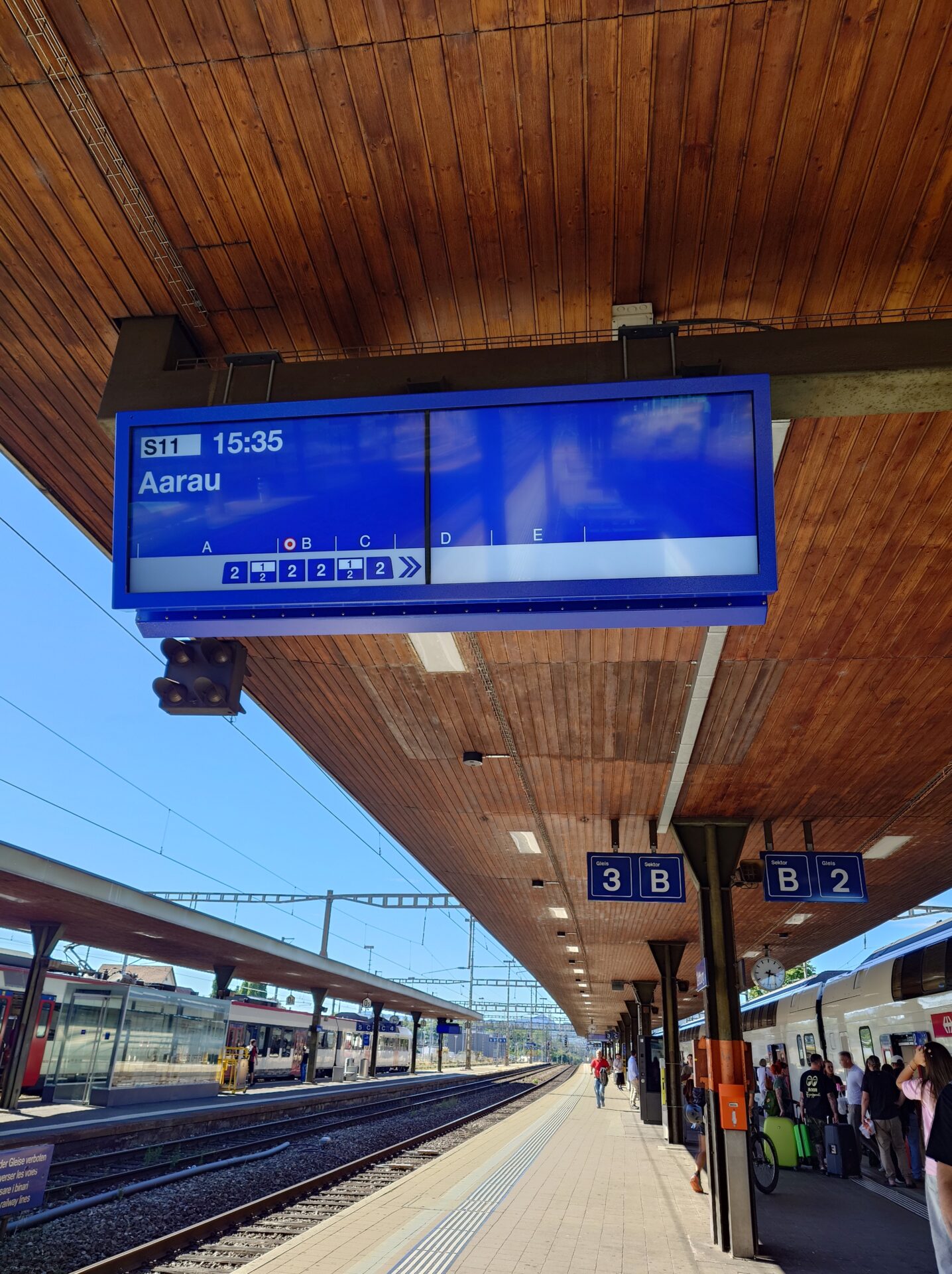 On the way to Aarau, Switzerland