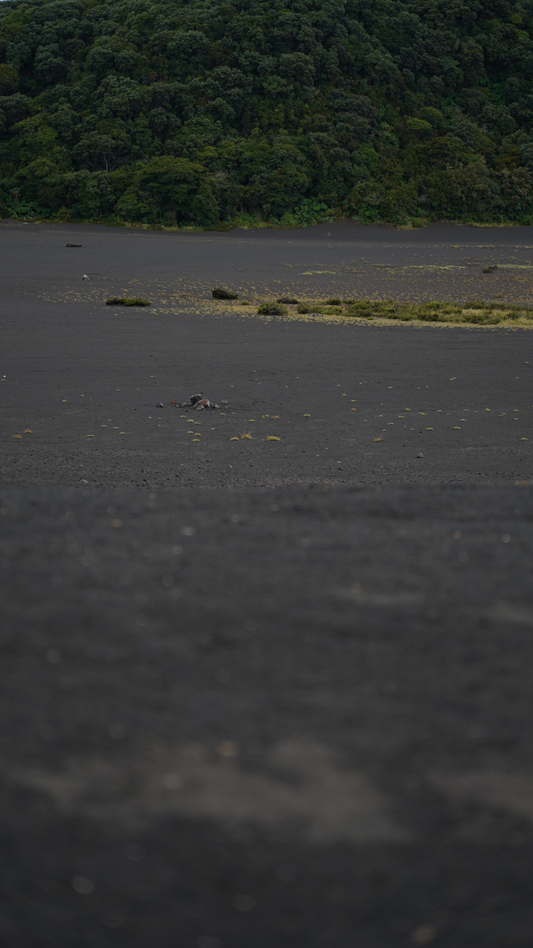 Black Sand at Volcano Irazu, Costa Rica
