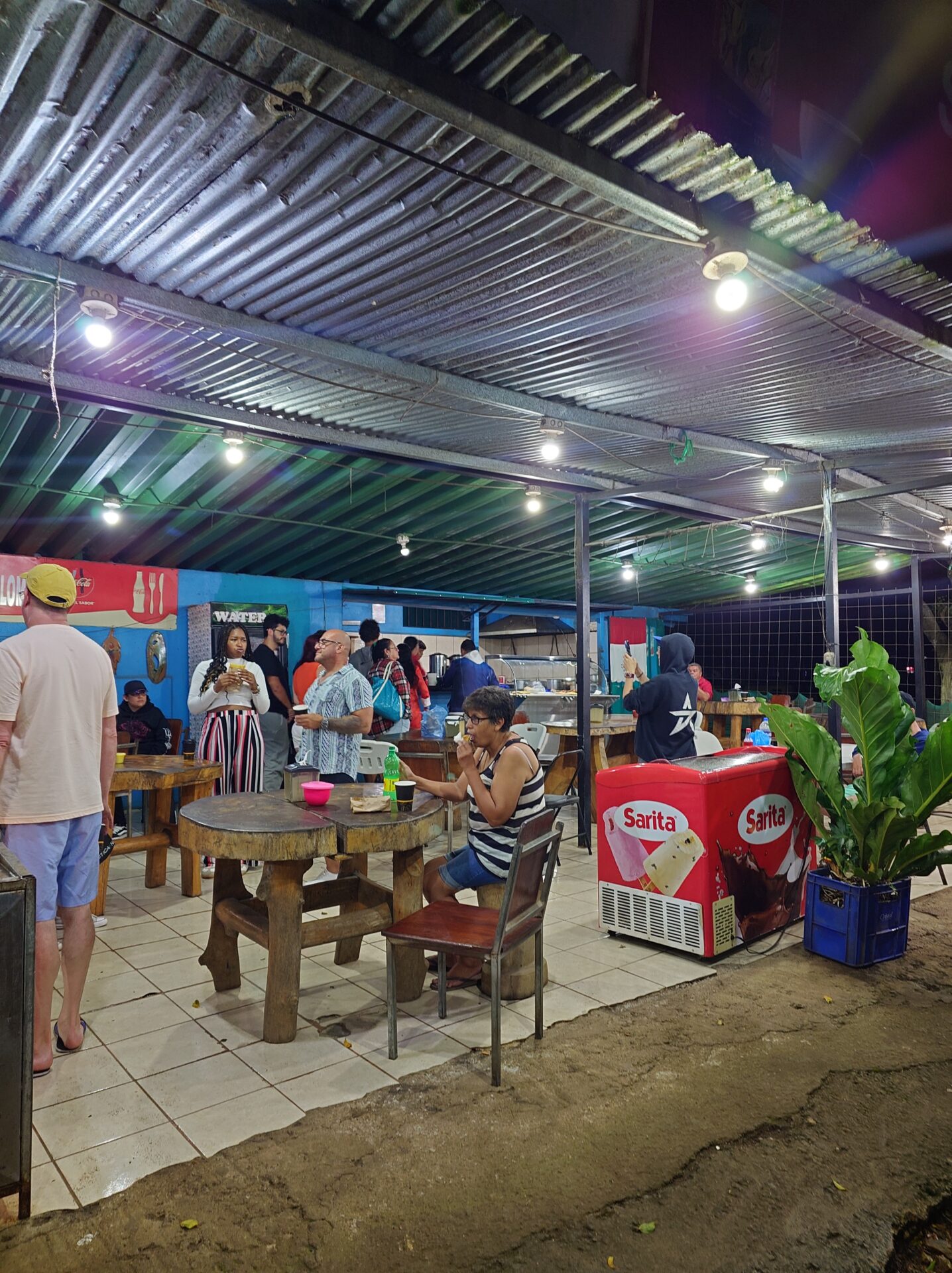 Delicious empanadas at a soda in Costa Rica