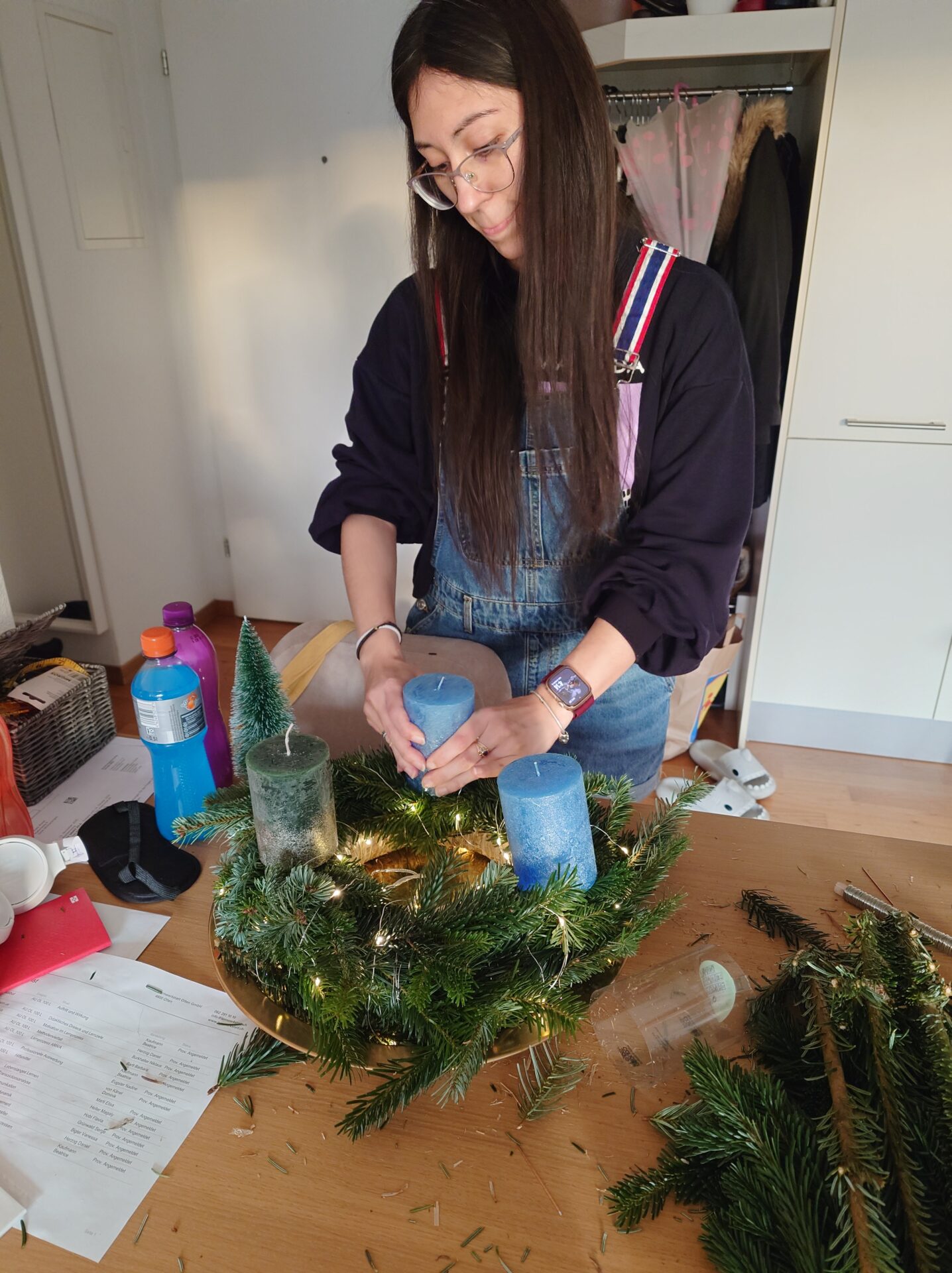 Advents wreath creation